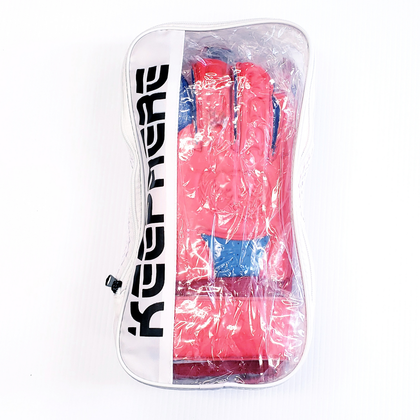 Keepaere Boss Goalkeeper Gloves, blue and red