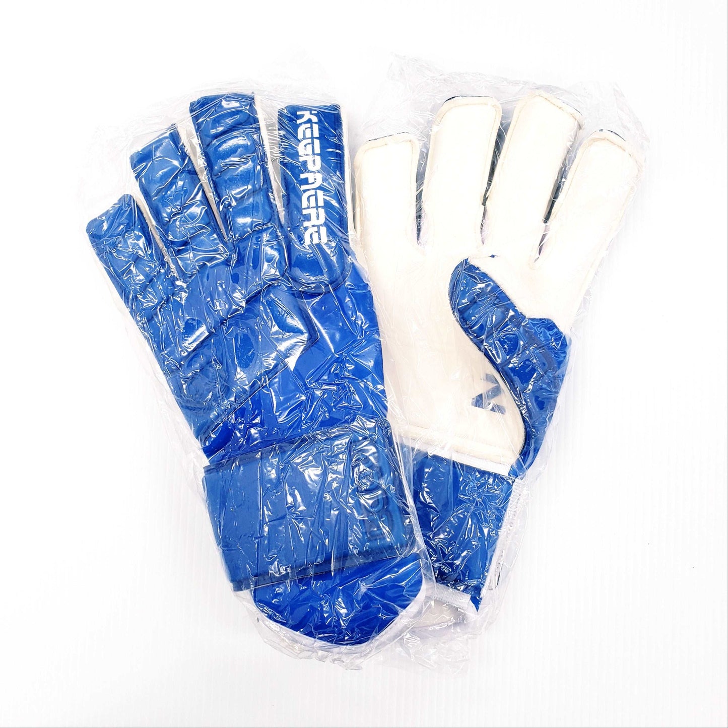 Blue Soccer Goalkeeper Gloves - Keepaere Moda