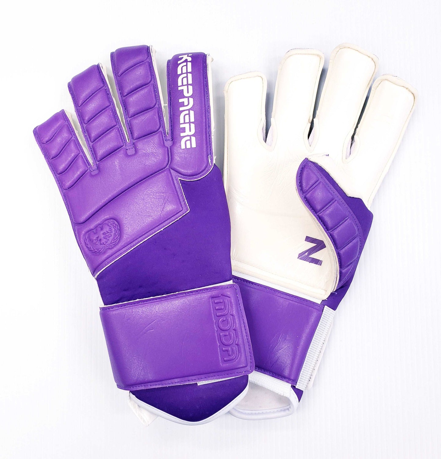 Purple Soccer Goalkeeper Gloves - Keepaere Moda