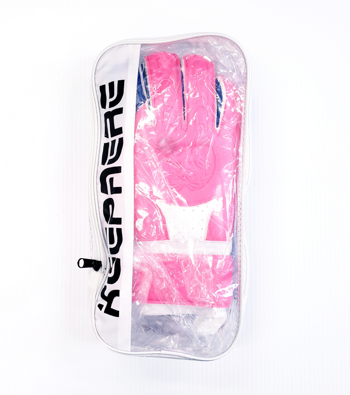 Keepaere Boss Goalkeeper Gloves, hot pink and blue